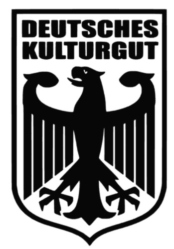 Deutsches kulturgut aufkleber - deutsches,