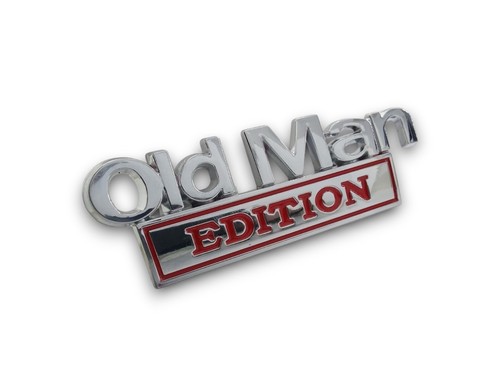 Auto aufkleber old man - 3d,
