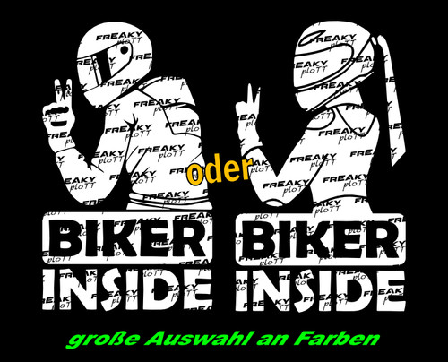 Aufkleber sticker biker - aufkleber,