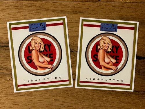 Lucky retro girl aufkleber - lucky,