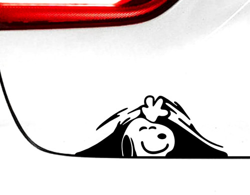 Aufkleber snoopy 20x8cm - 20x8cm, in