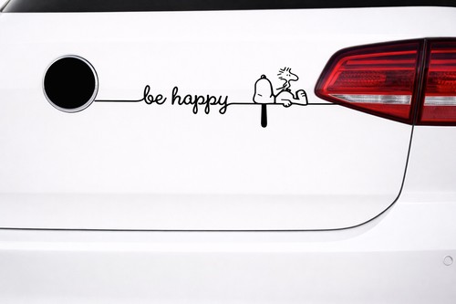 Happy auto aufkleber - happy,