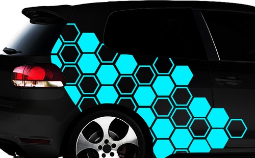 Hexagon pixel cyber - pixel,