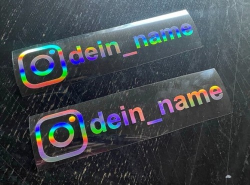 Instagram wunschtext 15cm - 2x,