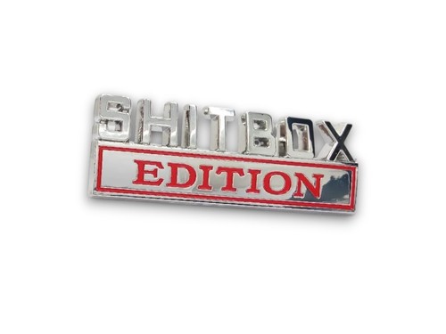 Shitbox edition metall - shitbox, auto