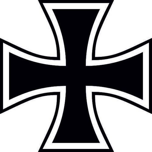 Aufkleber eisernes kreuz - eisernes,