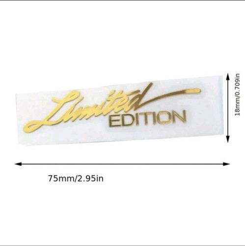Limited edition aufkleber - 2x,