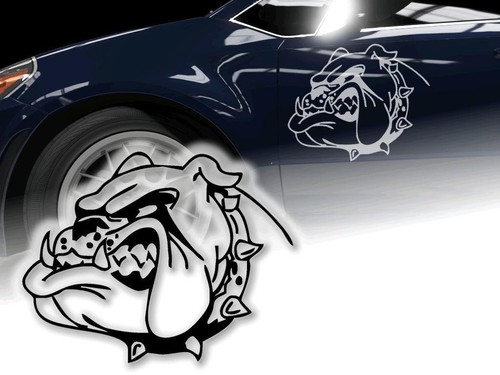 Auto aufkleber bulldogge spass - bulldogge,