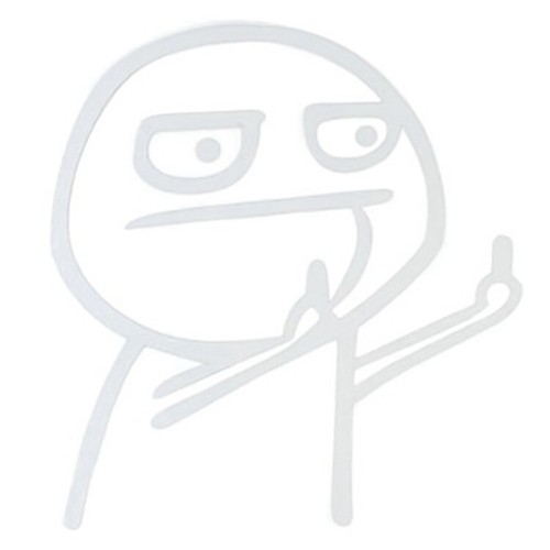 Sticker mittelfinger - sticker,