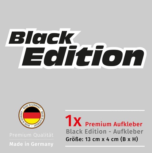 Premium black edition - black,