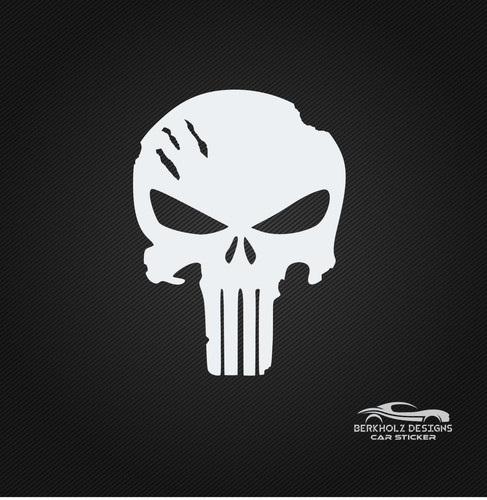 Punisher totenkopf aufkleber - punisher,