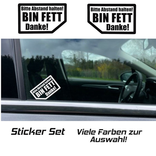 Bitte abstand halten bin - abstand, halten!