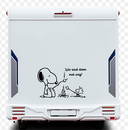 Xxl auto aufkleber snoopy - auto,