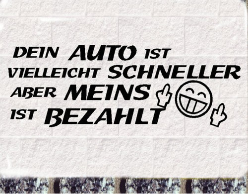 Mein auto ist - auto,
