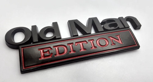 Old man edition emblem - edition,