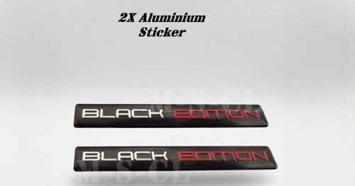 Black edition aluminium - x, 3d
