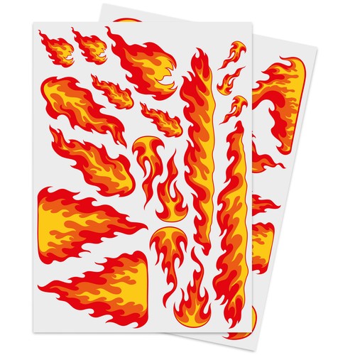 Auto aufkleber flammen sticker - auto,